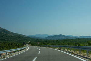 Montenegro Empty Road Wallpaper