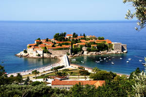 Montenegro Mini Island Wallpaper