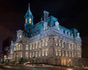 Montreal City Hall Wallpaper