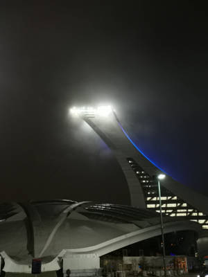 Montreal Tower At Night Wallpaper