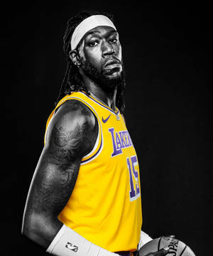 Montrezl Harrell Selective Color Portrait Wallpaper