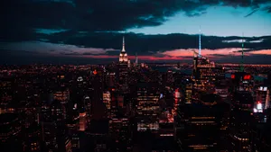 Monumental New York City Skyline Wallpaper