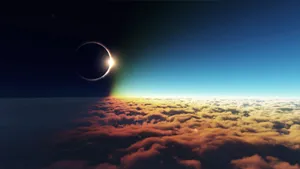 Moon Eclipse Wallpaper