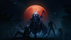 Moon Elf Death Knight Wallpaper