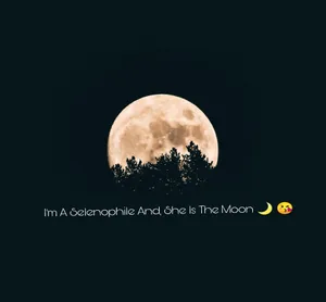 Moon Quotes Emoji Wallpaper