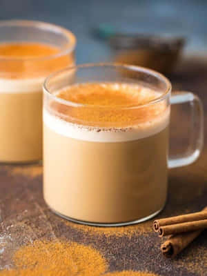 Morning Coffee Cinnamon Aroma.jpg Wallpaper