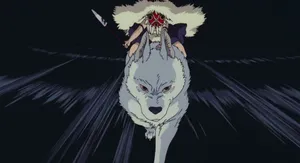 Moro And San Princess Mononoke Wallpaper