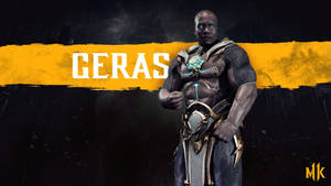 Mortal Kombat 11 Geras Name Poster Wallpaper