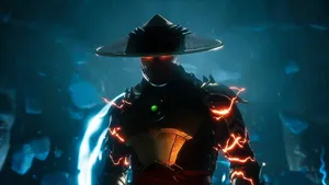 Mortal Kombat 11 Raiden With Lightning Wallpaper