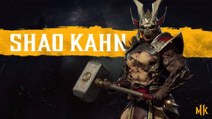 Mortal Kombat 11 Shao Kahn Poster Wallpaper