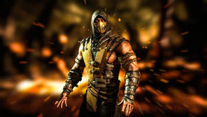 Mortal Kombat 3d Scorpion Wallpaper