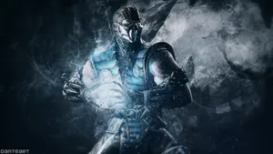 Mortal Kombat Subzero Ice Power Wallpaper