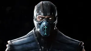Mortal Kombat Subzero In Black Wallpaper