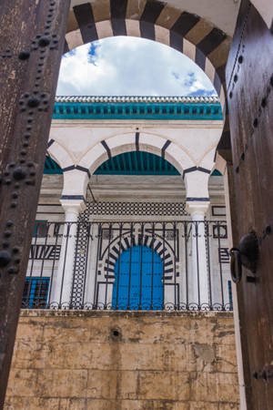 Mosque In Tunisia Wallpaper