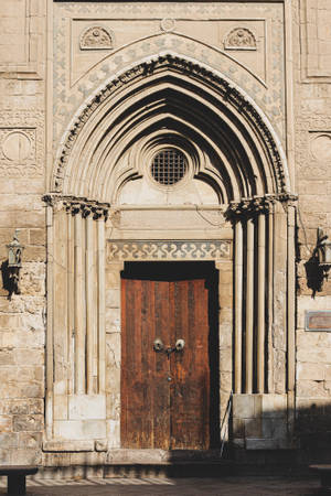 Mosque Of Allah Entrance Wallpaper
