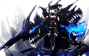 Most Badass Armored Anime Girl Wallpaper