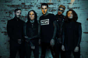 Motionless In White Band Portrait Wallpaper