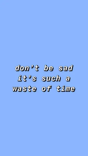 Motivational Quote On Baby Blue Backdrop Wallpaper