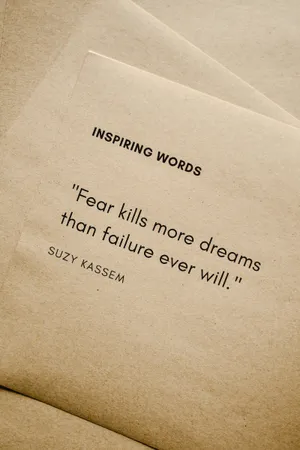 Motivational Quotes About Fear Wallpaper