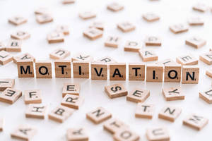 Motivational Quotes Scrabble Tiles Wallpaper