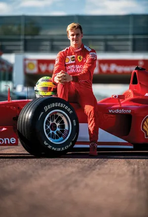 Motorsports Racing Driver Mick Schumacher Wallpaper