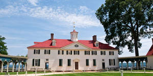 Mount Vernon Panoramic View Wallpaper