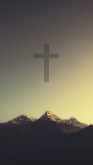 Mountain Cross Sunrise.jpg Wallpaper