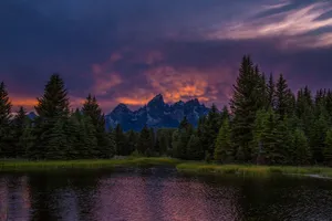 Mountain Lake Wallpaper
