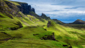 Mountain Peak Quiraing Slope Wallpaper