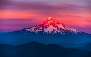Mountain Sunset Wallpaper