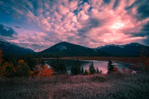 Mountain Sunset Wallpaper