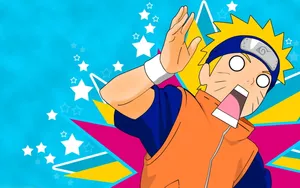 Moving Naruto Blue Stars Wallpaper