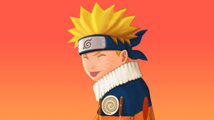 Moving Naruto Funny Art Wallpaper