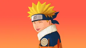 Moving Naruto Funny Art Wallpaper