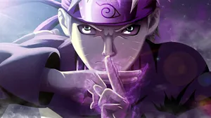 Moving Naruto Hand Signal Wallpaper