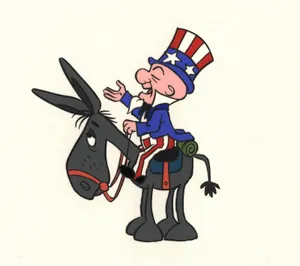 Mr Magoo Riding Donkey Wallpaper