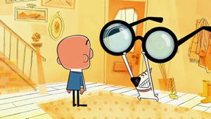 Mr Magoo With Huge Eyeglasses Wallpaper