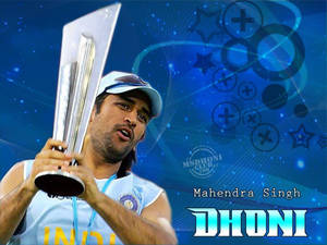 Ms Dhoni Cricket Team Captain Wallpaper