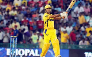 Ms Dhoni Hd Ipl Match Wallpaper