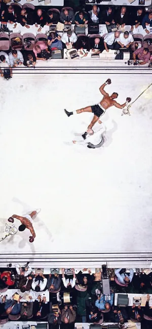 Muhammad Ali Celebrating Sports Iphone Wallpaper