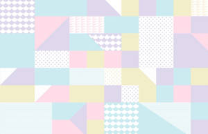 Multicolored Cute Pastels Different Textures Wallpaper