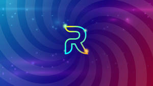 Multicolored R Alphabet Wallpaper