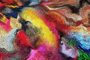Multicolored Stains Watercolor Wallpaper