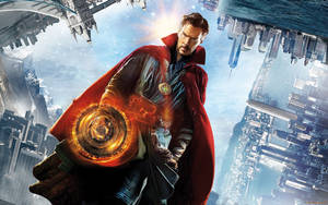 Multiverse City Buildings Superhero Doctor Strange Wallpaper