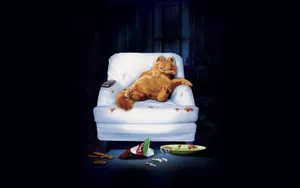 Murmuring Monday Mornings With Garfield Wallpaper