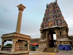 Murugan Temple Complex Wallpaper