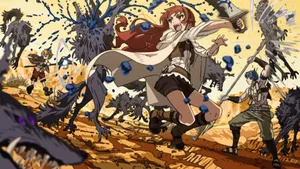 Mushoku Tensei Fight Scene Wallpaper
