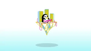 Musician Gunter Adventure Time Wallpaper