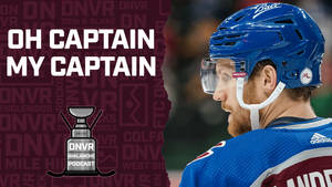 My Captain Gabriel Landeskog Graphic Art Wallpaper