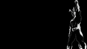 My Hero Academia All Might Vector Art Wallpaper